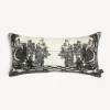 Cushions<Fornasetti Cashmere Cushion Giardino Settecentesco Ivory/Black