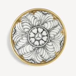 Appetizer Sets And Centrepieces<Fornasetti Centrepiece Rosone N.5 White/Black/Gold