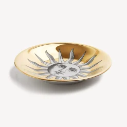 Appetizer Sets And Centrepieces<Fornasetti Centrepiece Sole White/Black/Gold