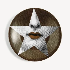 Appetizer Sets And Centrepieces<Fornasetti Centrepiece Tema E Variazioni N.399 White/Black/Gold