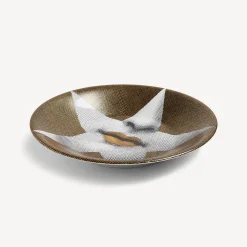 Appetizer Sets And Centrepieces<Fornasetti Centrepiece Tema E Variazioni N.399 White/Black/Gold