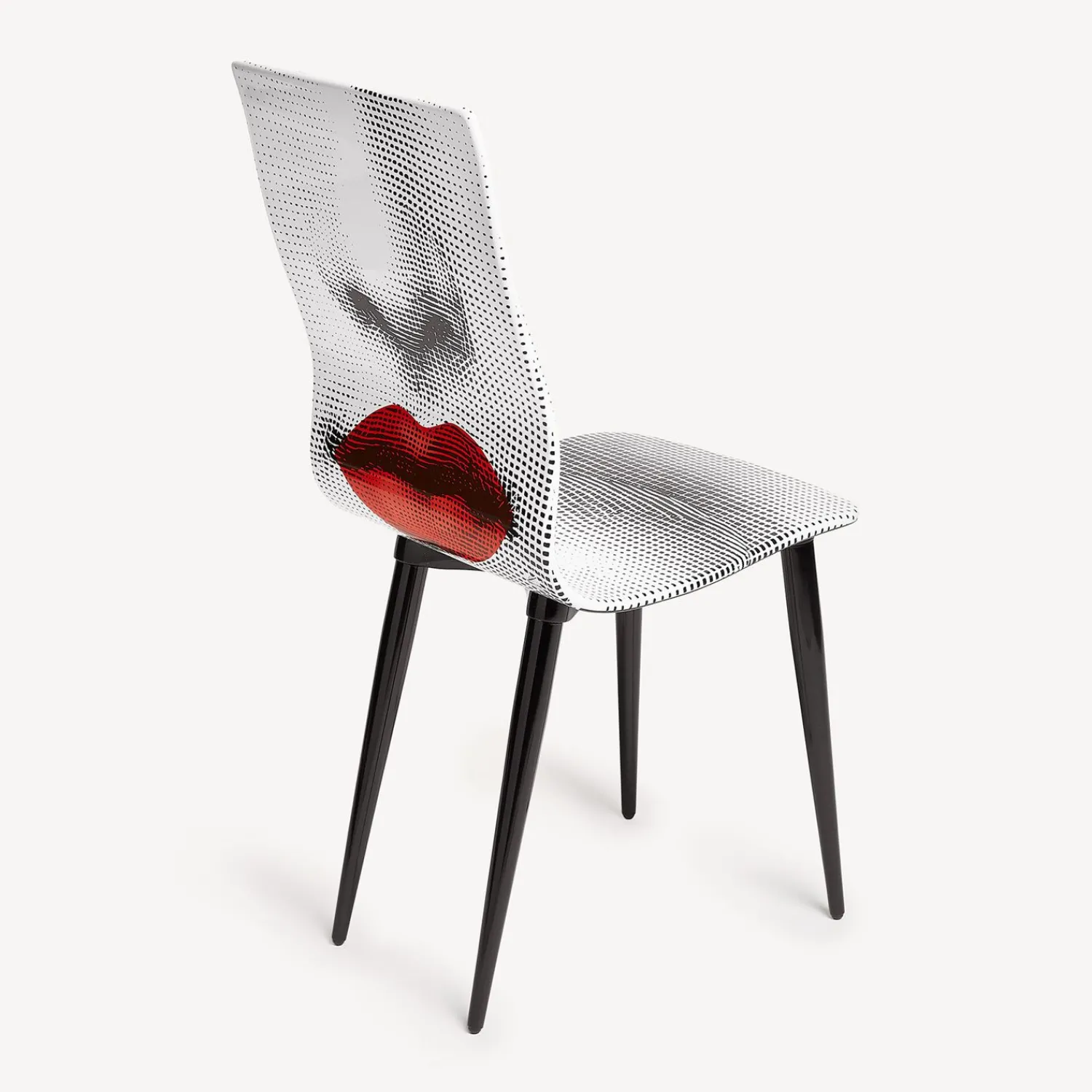 Chairs<Fornasetti Chair Bocca White/Black/Red