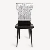 Chairs<Fornasetti Chair Capitello Corinzio White/Black