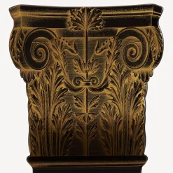 Chairs<Fornasetti Chair Capitello Corinzio Gold/Black