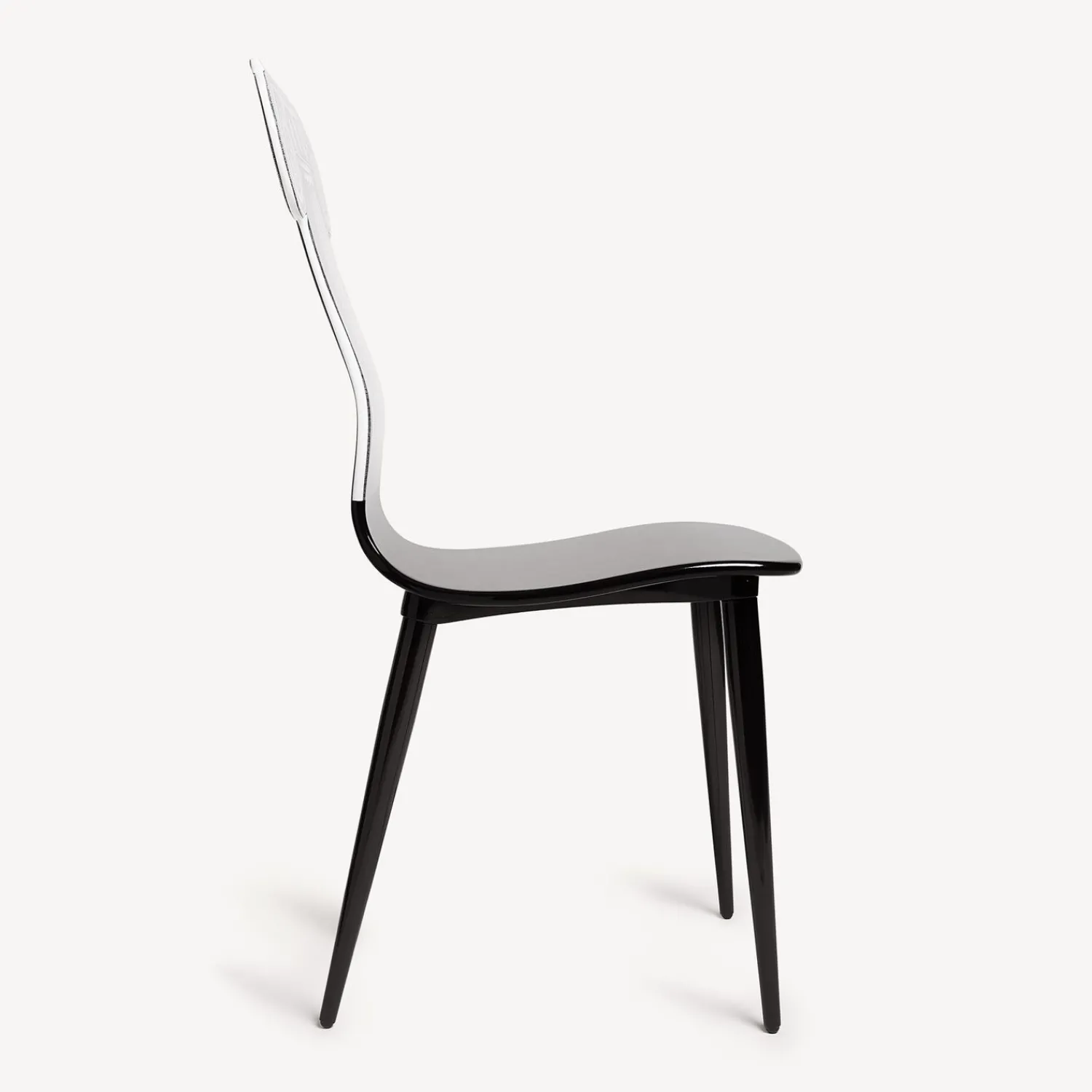 Chairs<Fornasetti Chair Capitello Jonico White/Black