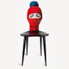 Chairs<Fornasetti Chair Lux Gstaad Red/Blue/Black