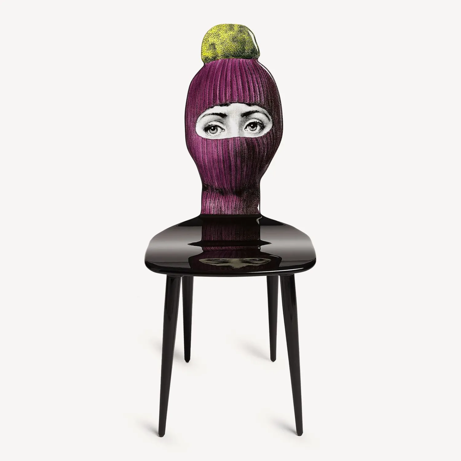 Chairs<Fornasetti Chair Lux Gstaad Purple/Yellow/Black