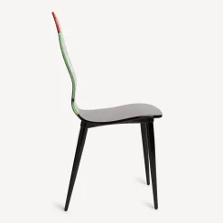 Chairs<Fornasetti Chair Lux Gstaad Green/Red/Black