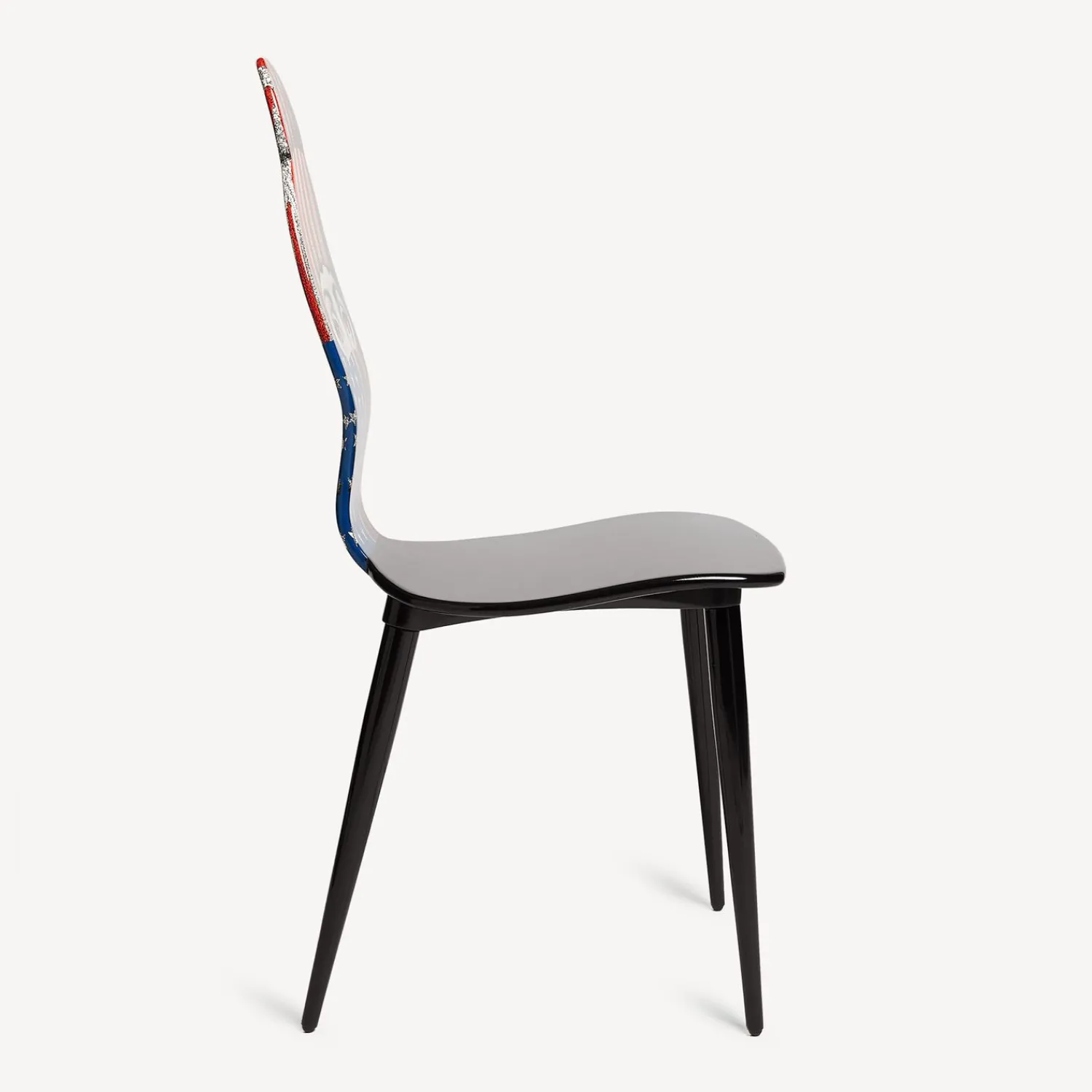 Chairs<Fornasetti Chair Lux Gstaad - Usa Flag Multicolour