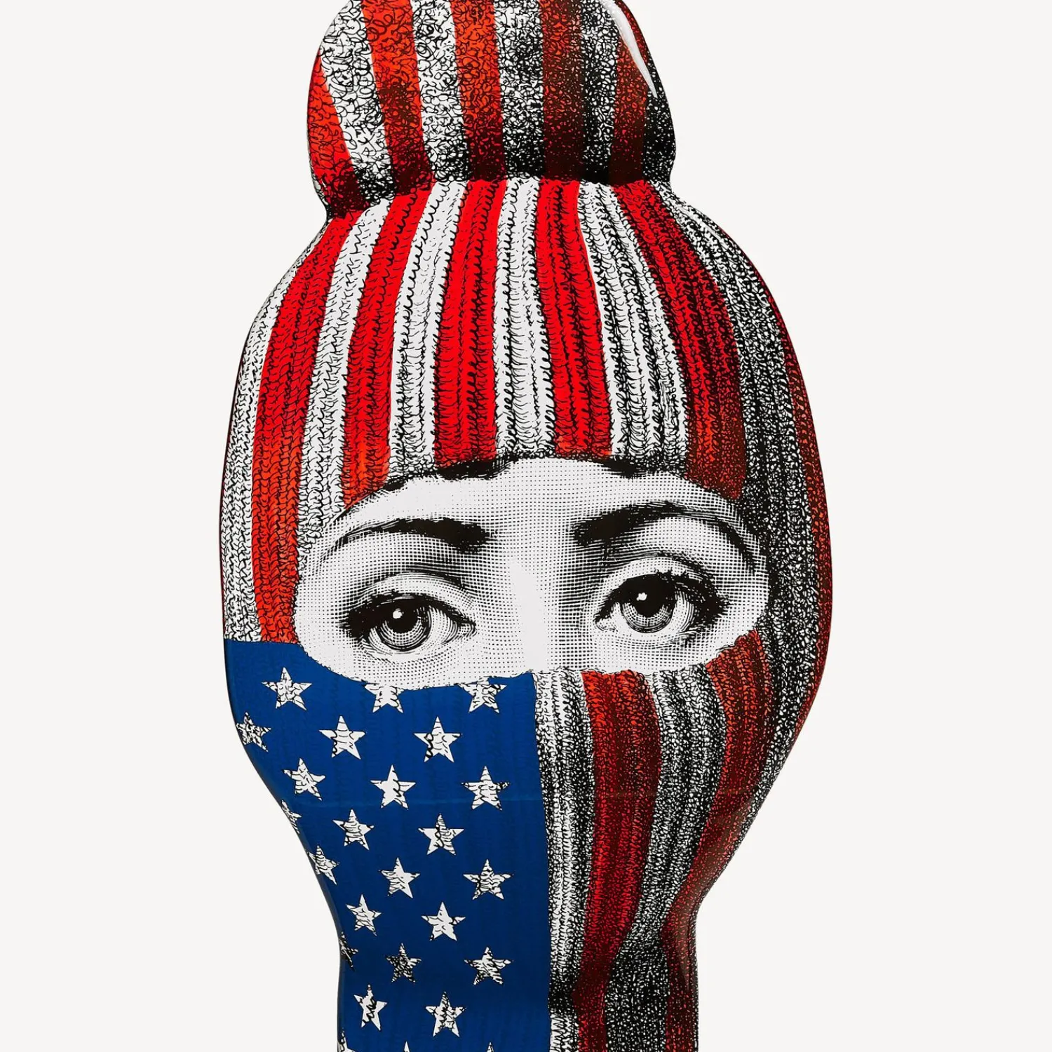 Chairs<Fornasetti Chair Lux Gstaad - Usa Flag Multicolour