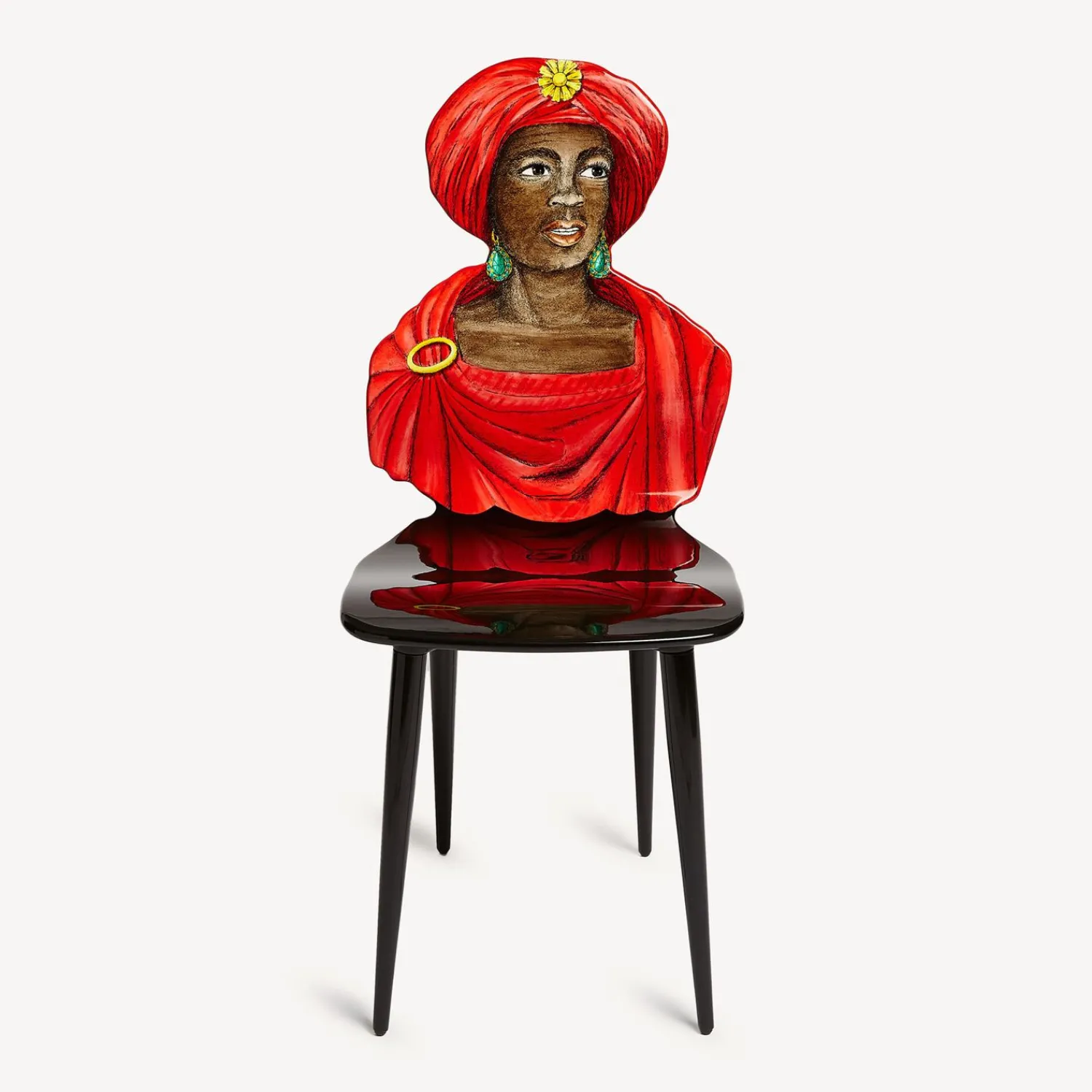 Chairs<Fornasetti Chair Moro Multicolour