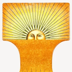 Chairs<Fornasetti Chair Sole Yellow/Orange/Black