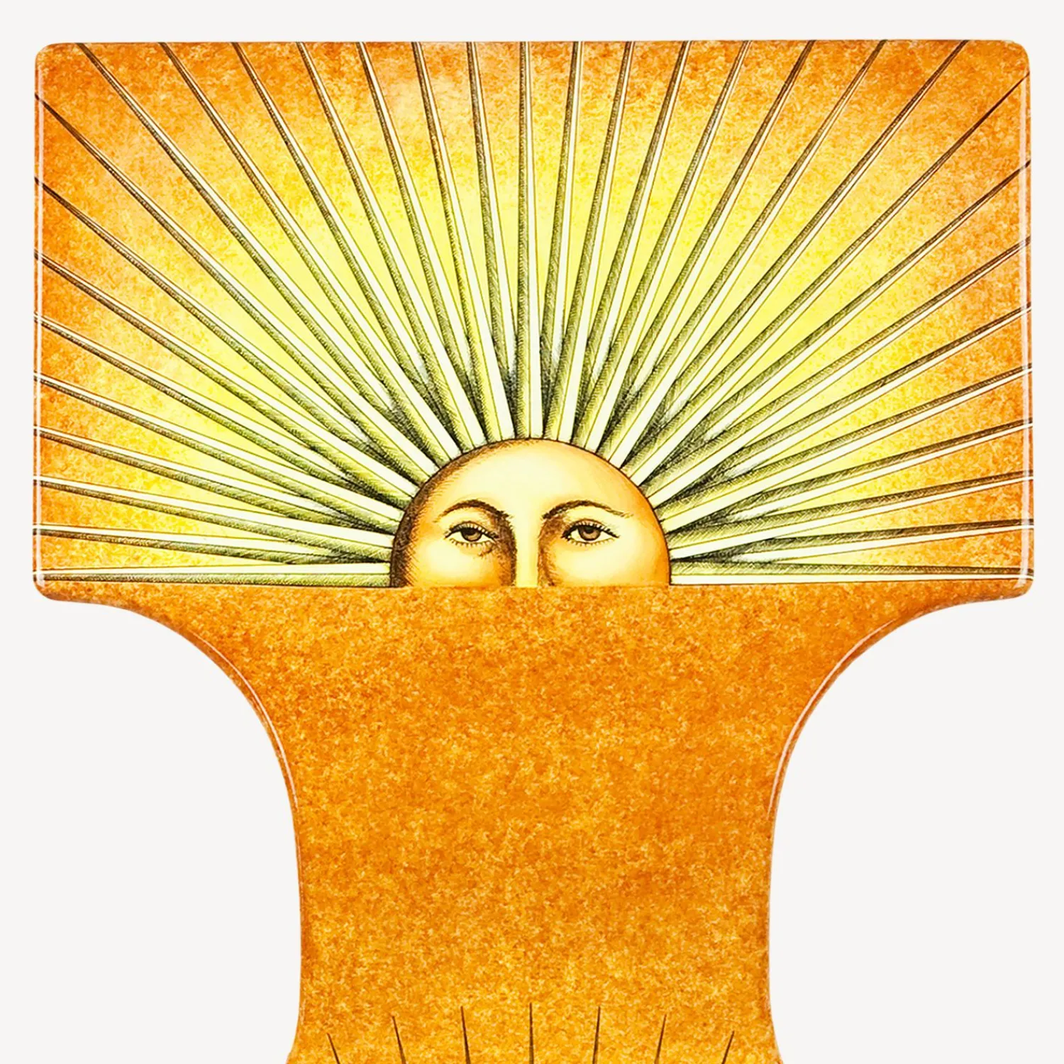 Chairs<Fornasetti Chair Sole Yellow/Orange/Black