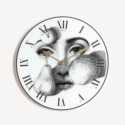 Wall Clocks<Fornasetti Clock Tema E Variazioni N. 218 White/Black