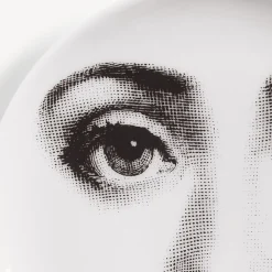 Glasses And Coasters<Fornasetti Coaster Tema E Variazioni N.6 White/Black