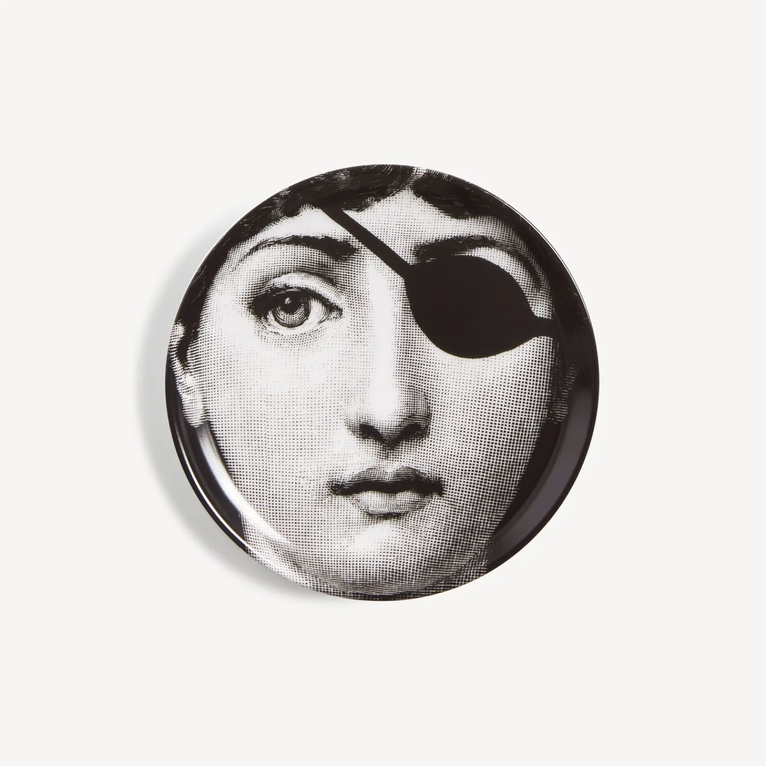 Glasses And Coasters<Fornasetti Coaster Tema E Variazioni N.8 White/Black