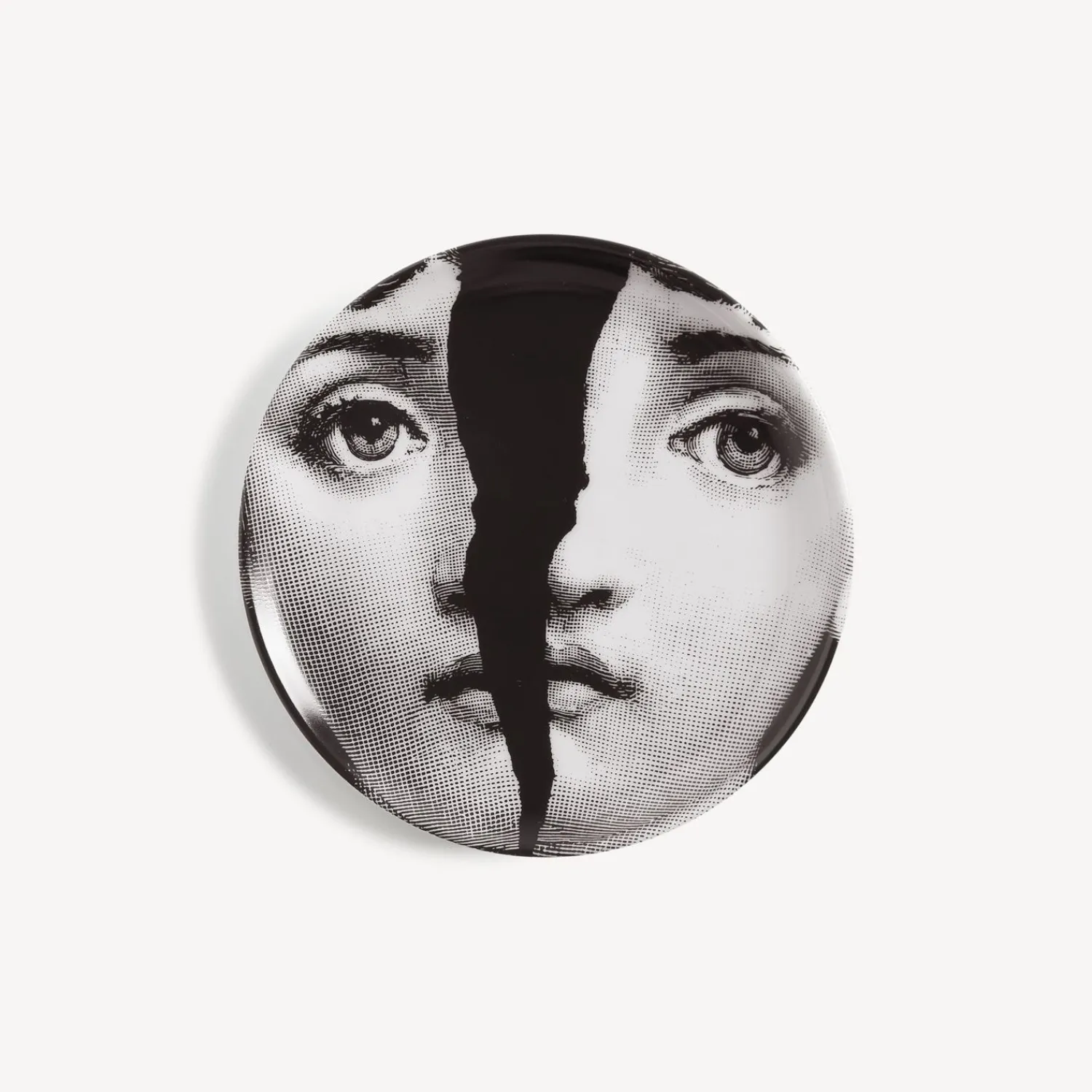 Glasses And Coasters<Fornasetti Coaster Tema E Variazioni N.10 White/Black