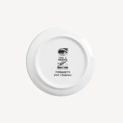 Glasses And Coasters<Fornasetti Coaster Tema E Variazioni N.10 White/Black