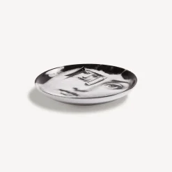 Glasses And Coasters<Fornasetti Coaster Tema E Variazioni N.116 White/Black