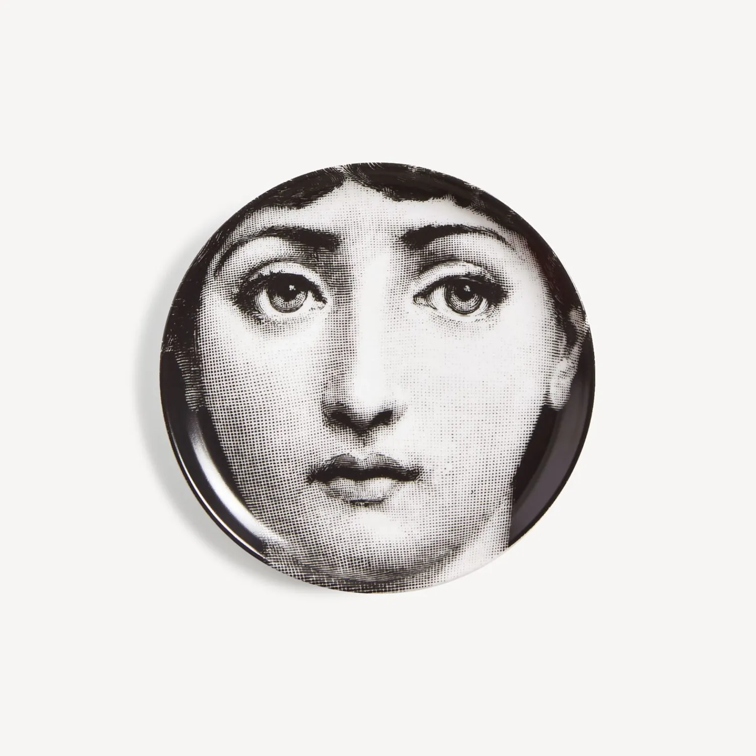 Glasses And Coasters<Fornasetti Coaster Tema E Variazioni N.1 White/Black