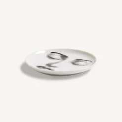 Glasses And Coasters<Fornasetti Coaster Tema E Variazioni N.213 White/Black