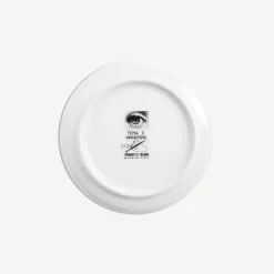 Glasses And Coasters<Fornasetti Coaster Tema E Variazioni N.213 White/Black