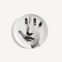 Glasses And Coasters<Fornasetti Coaster Tema E Variazioni N.15 White/Black