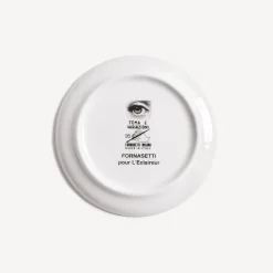 Glasses And Coasters<Fornasetti Coaster Tema E Variazioni N.95 White/Black