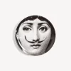 Glasses And Coasters<Fornasetti Coaster Tema E Variazioni N.21 White/Black