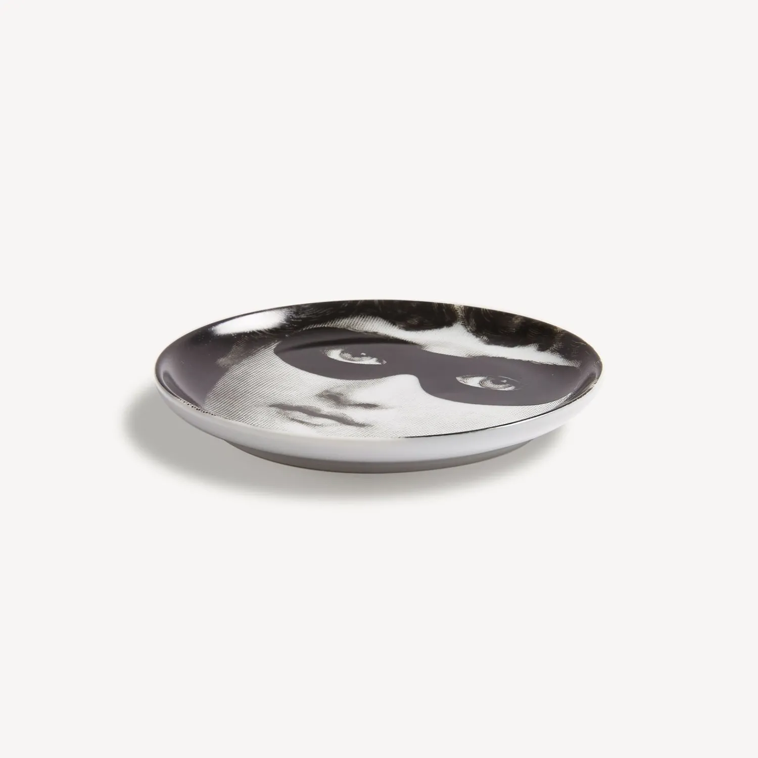 Glasses And Coasters<Fornasetti Coaster Tema E Variazioni N.22 White/Black