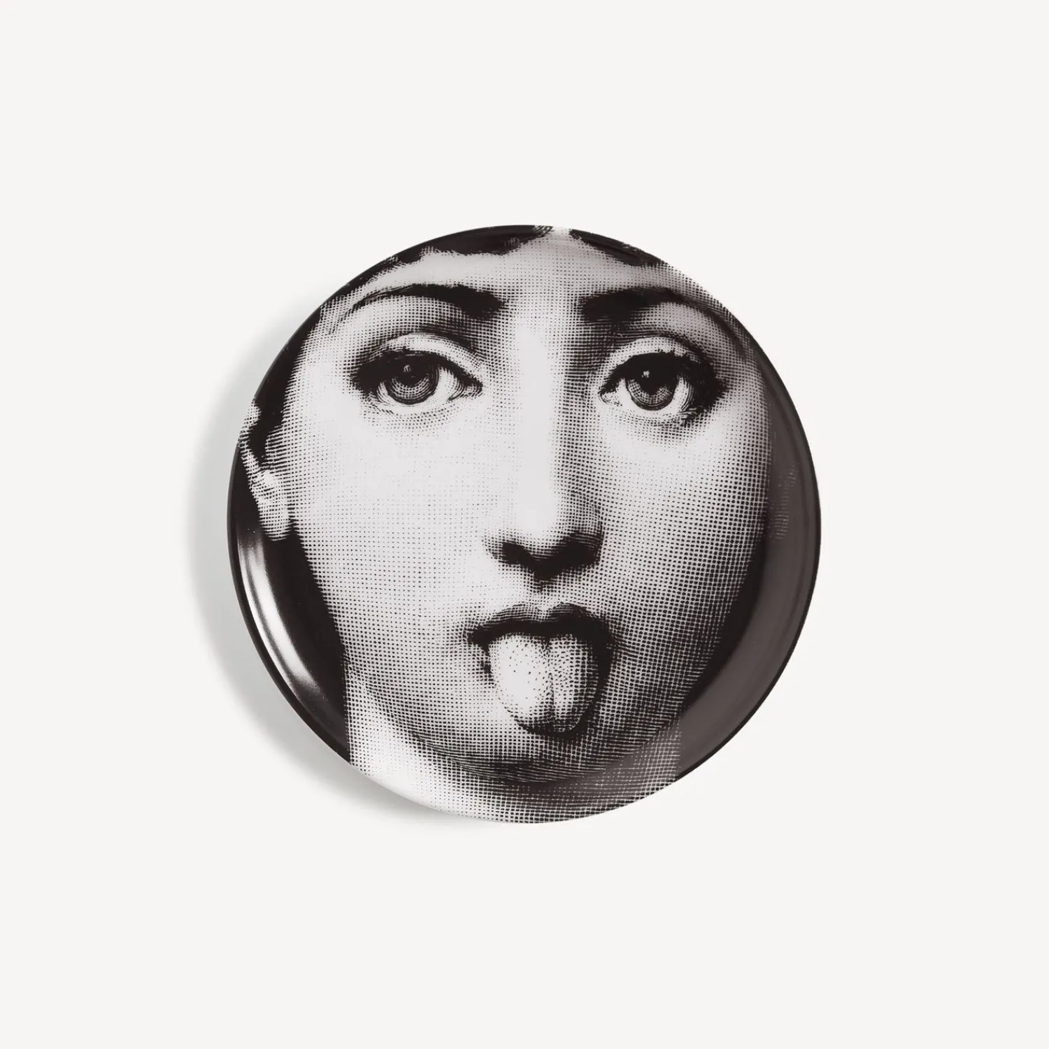 Glasses And Coasters<Fornasetti Coaster Tema E Variazioni N.82 White/Black