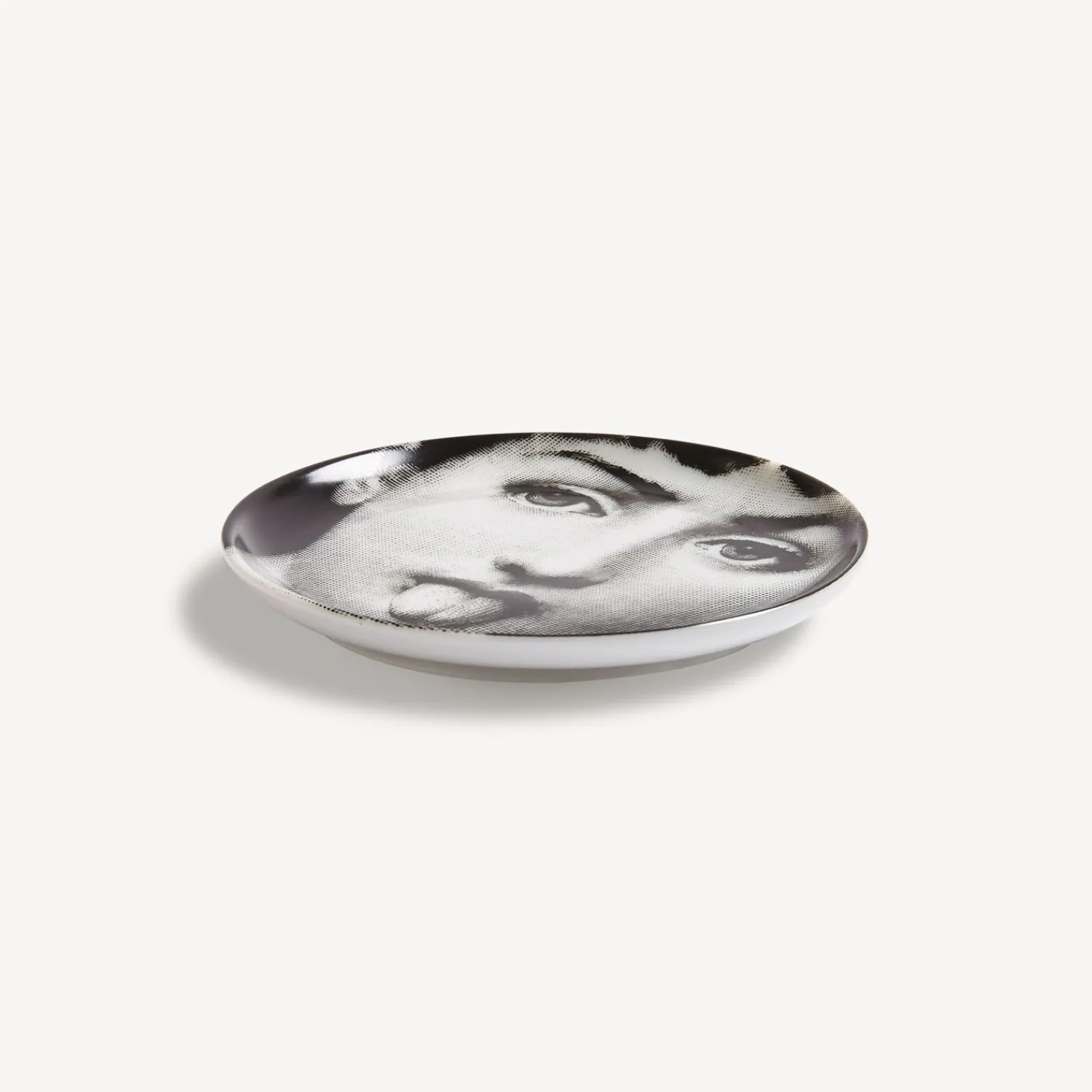 Glasses And Coasters<Fornasetti Coaster Tema E Variazioni N.82 White/Black