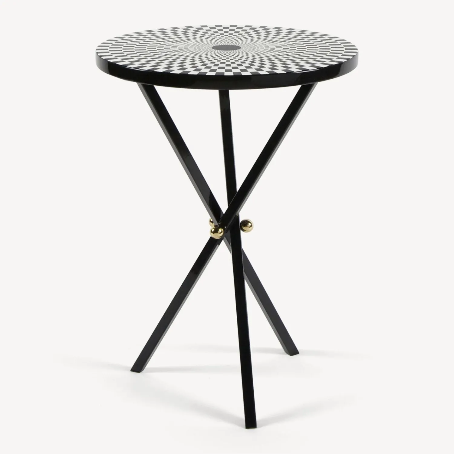 Tables<Fornasetti Coffee Table Egocentrismo White/Black