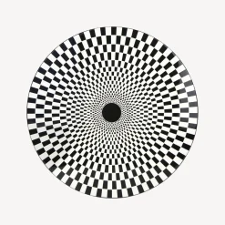 Tables<Fornasetti Coffee Table Egocentrismo White/Black