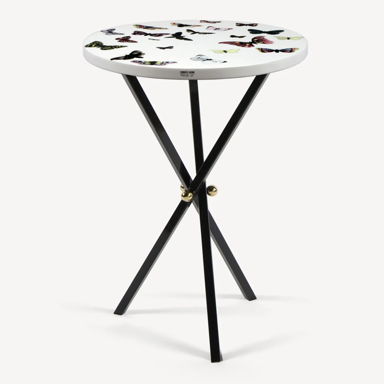 Tables<Fornasetti Coffee Table Farfalle Multicolour