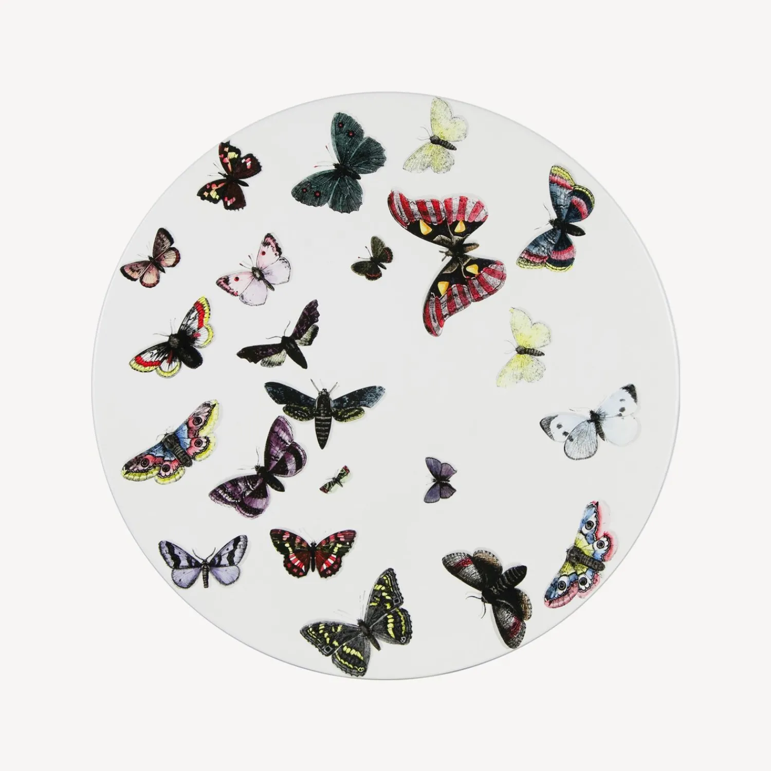 Tables<Fornasetti Coffee Table Farfalle Multicolour