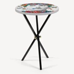Tables<Fornasetti Coffee Table Fior Di Lina Multicolour