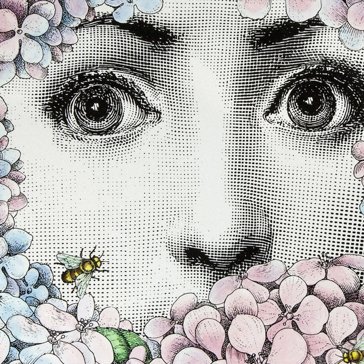 Tables<Fornasetti Coffee Table Ortensia Multicolour