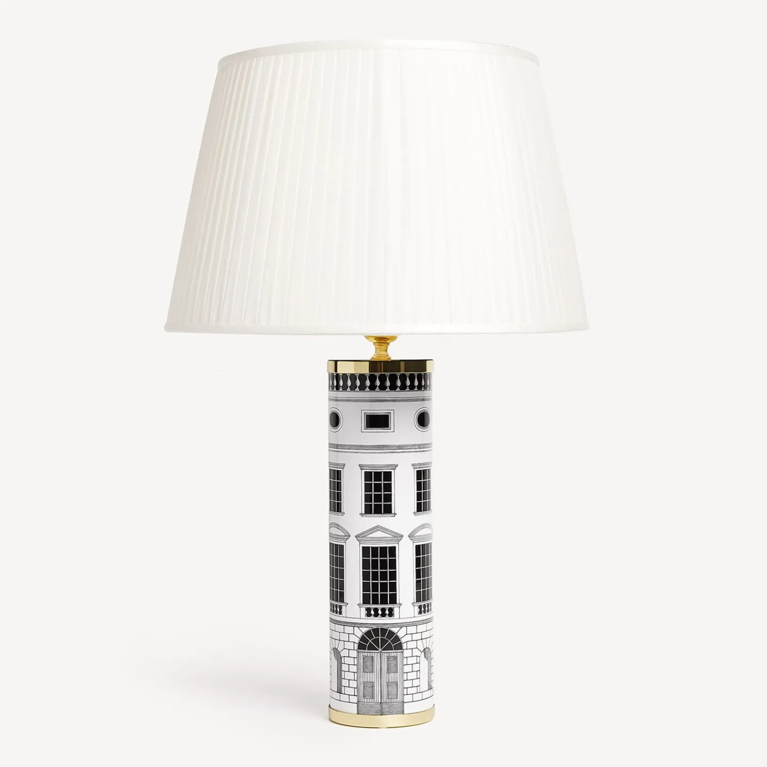 Lamps And Lampshades<Fornasetti Conical Pleated Lampshade White