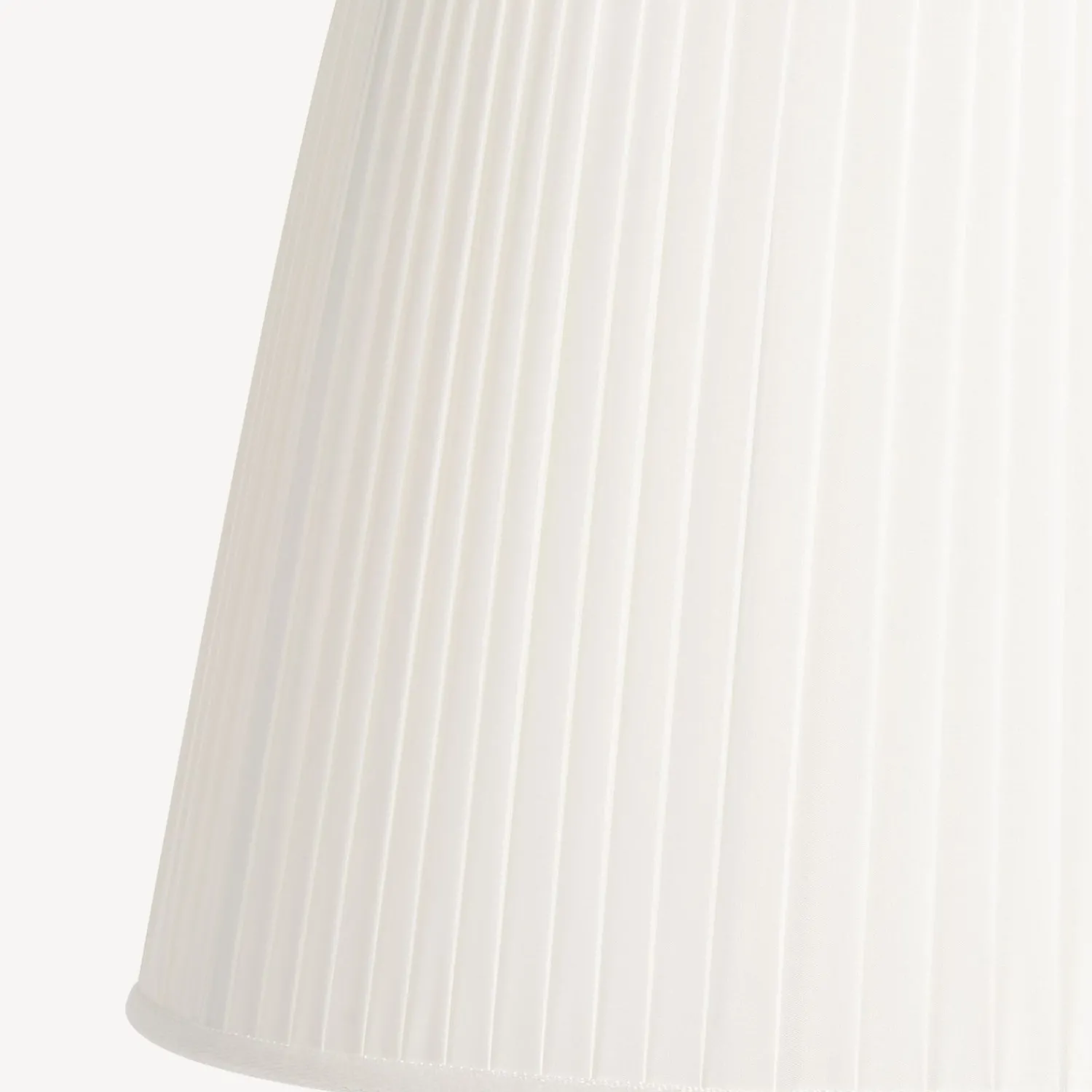 Lamps And Lampshades<Fornasetti Conical Pleated Lampshade White