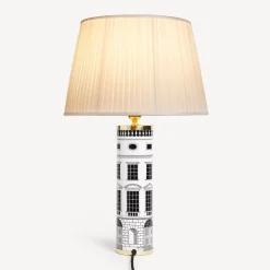 Lamps And Lampshades<Fornasetti Conical Pleated Lampshade White