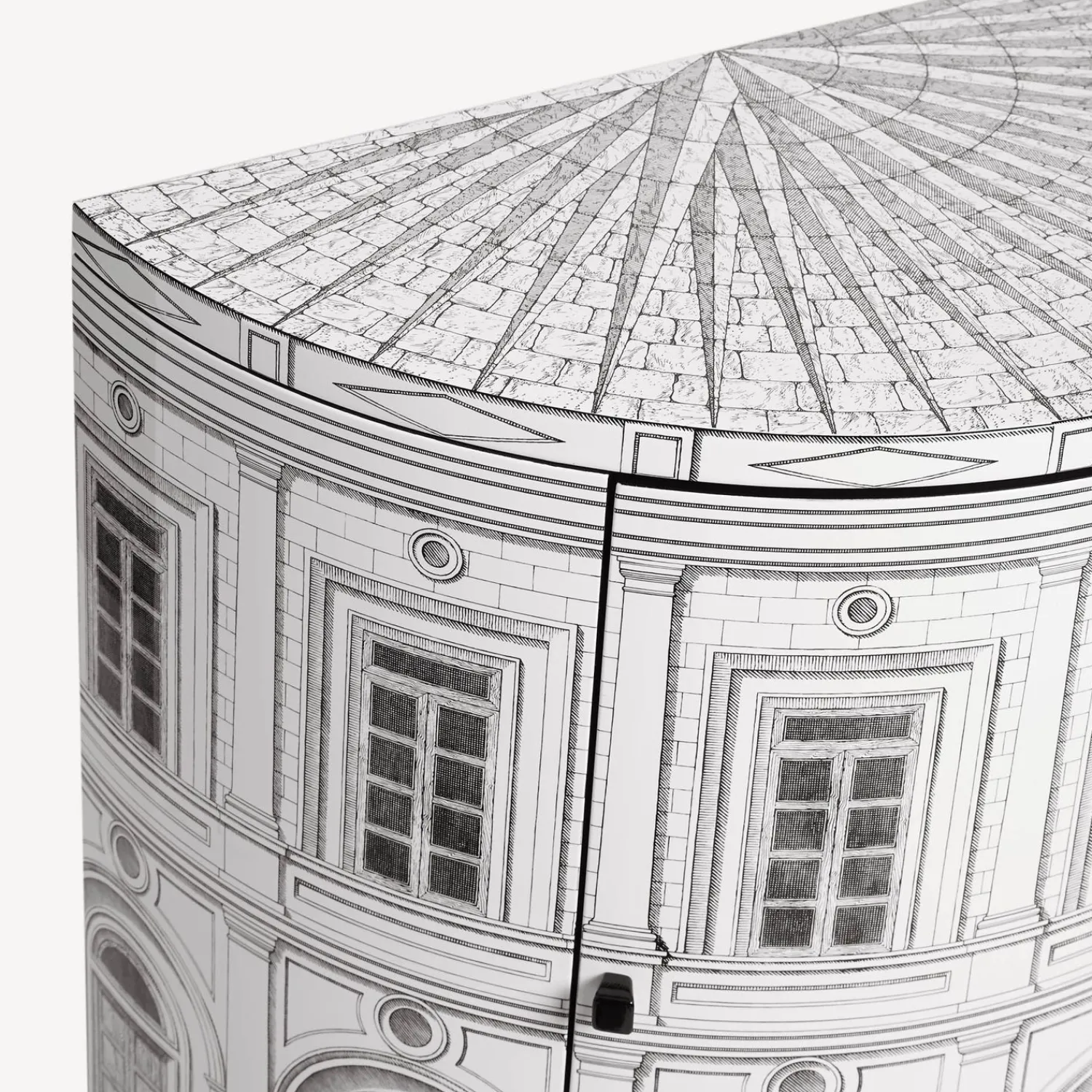 Storage Consoles<Fornasetti Console Architettura White/Black