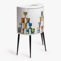 Storage Consoles<Fornasetti Console Bicchieri Di Boemia Multicolour