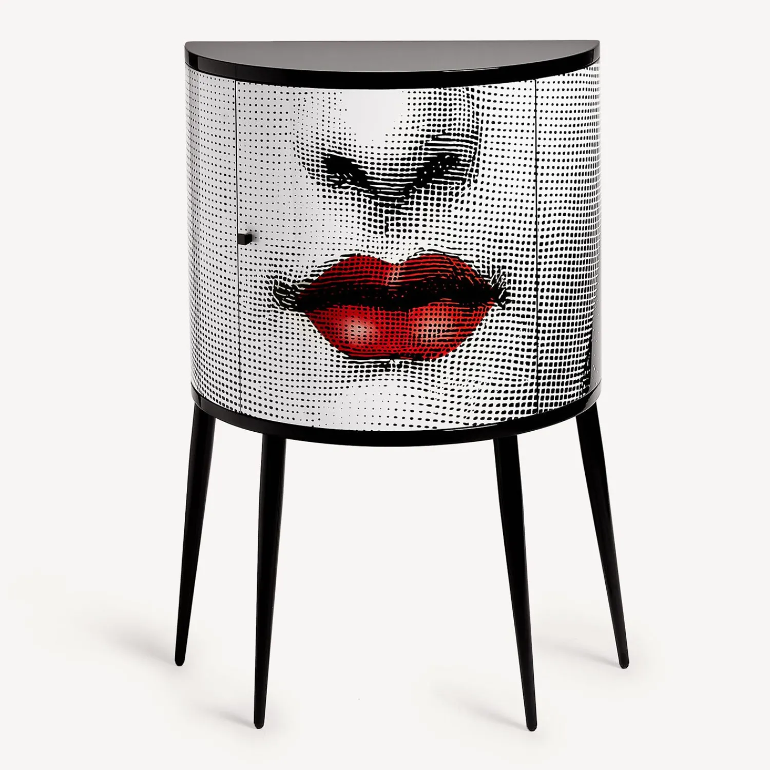 Storage Consoles<Fornasetti Console Bocca White/Black/Red