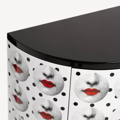 Storage Consoles<Fornasetti Console Comme Des Forna White/Black/Red