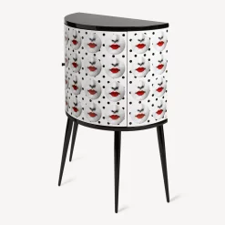 Storage Consoles<Fornasetti Console Comme Des Forna White/Black/Red