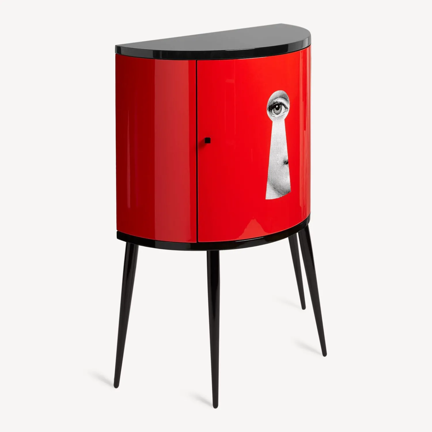 Storage Consoles<Fornasetti Console Serratura White/Black/Red