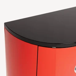 Storage Consoles<Fornasetti Console Serratura White/Black/Red