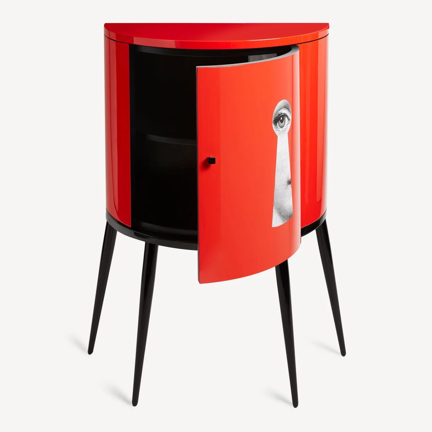 Storage Consoles<Fornasetti Console Serratura White/Black/Red