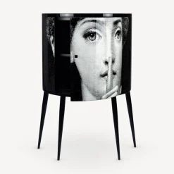 Storage Consoles<Fornasetti Console Silenzio White/Black
